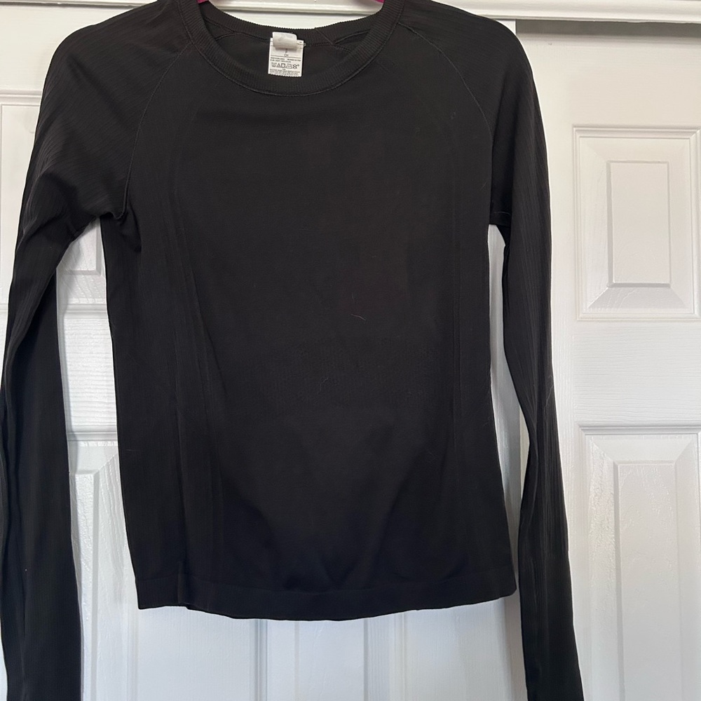 Old Navy Women's Black Long Sleeve Tee
